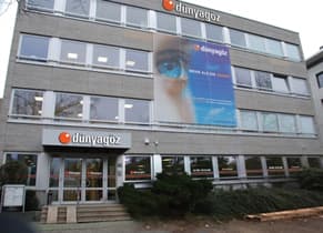 Gebäude des Augenzentrums WORLDEYE (Dünyagöz) in Frankfurt am Main