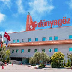 Gebäude von Dünyagöz Ataköy in Istanbul