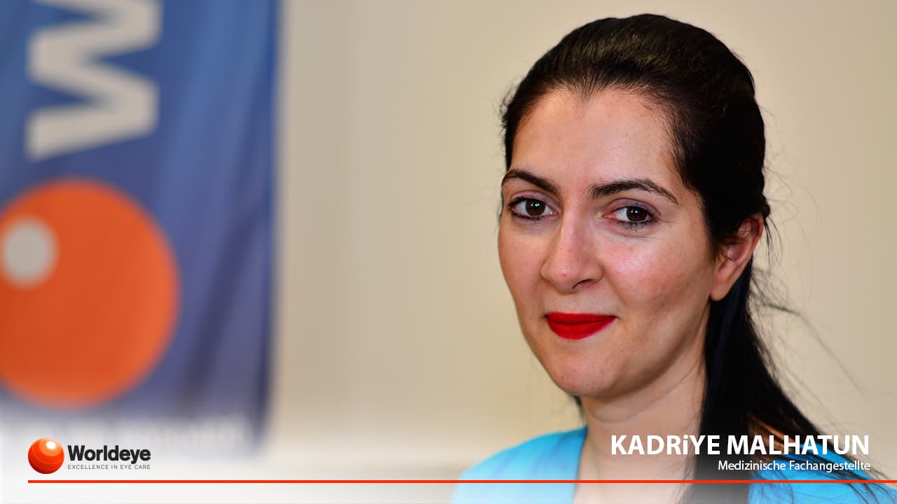 Kadriye Malhatun, medizinische Fachangestellte bei WORLDEYE – Teamübersicht 2019