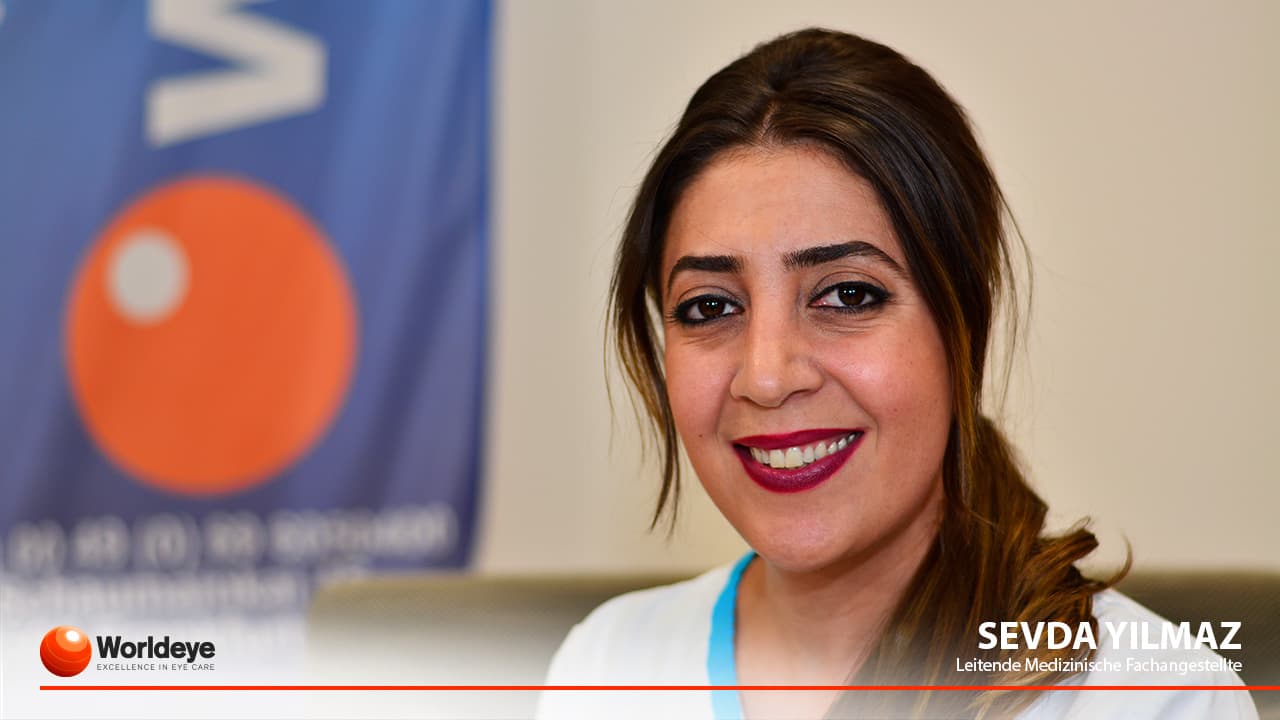 Sevda Yılmaz, leitende medizinische Fachangestellte bei WORLDEYE – Teamübersicht 2019