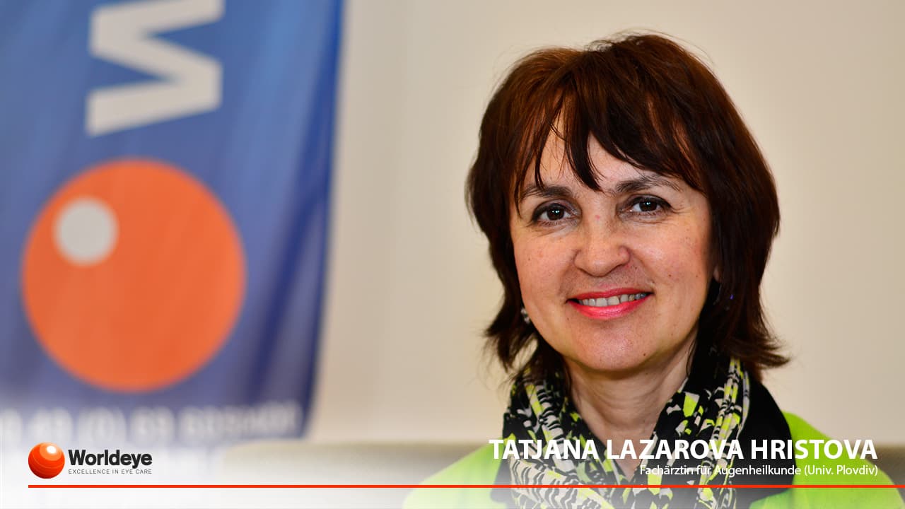 Tatyana Lazarova Hristova, Fachärztin für Augenheilkunde bei WORLDEYE in Frankfurt – Teamübersicht 2019