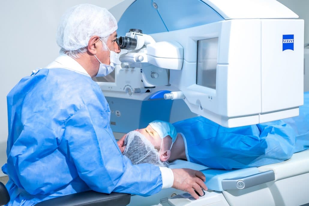 Augenlaser-Behandlung mit dem ZEISS VisuMax